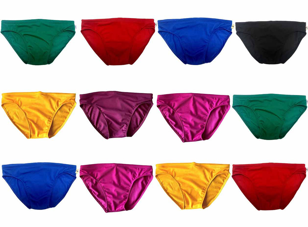 Smithers swimwear Incognito collection features solid colours. Staples for all swimwear collectrions.