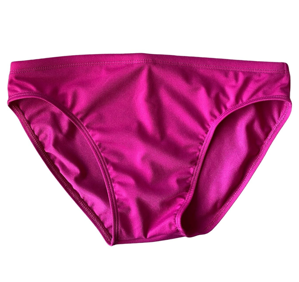 Men's pink swimsuit in classic speedo cut. A perfect swim brief in pink. Dare to wear? Go on!