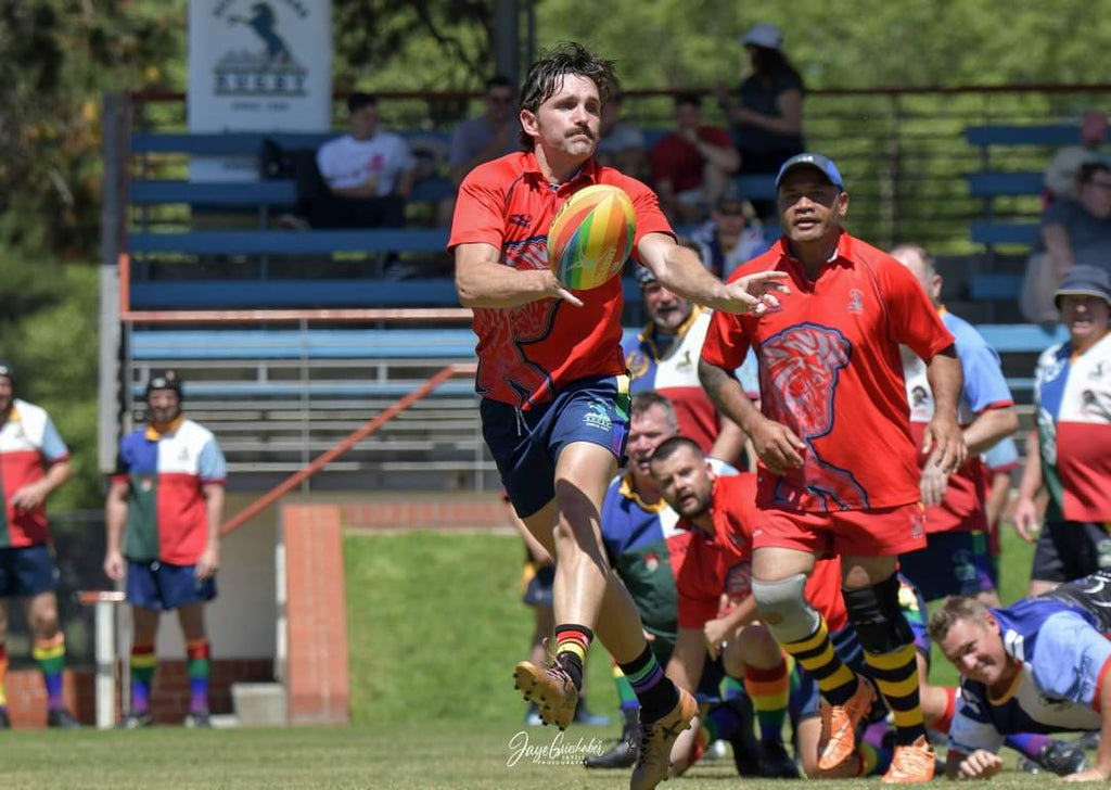 Smith's Rugby Jake Smith plays in the Pride in Rugby match as part of SpringOut ...