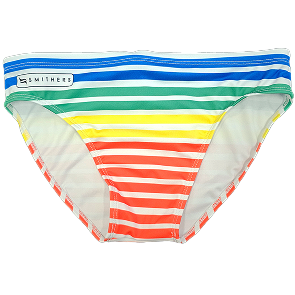 Smithers men's swimwear Olympics inspired swim briefs Tokyo 2020 swimsuit - front panel